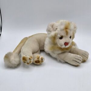 Vtg R. Dakin & Co. San Francisco Plush Stuffed Lion Made In Japan 9" Dream Dolls